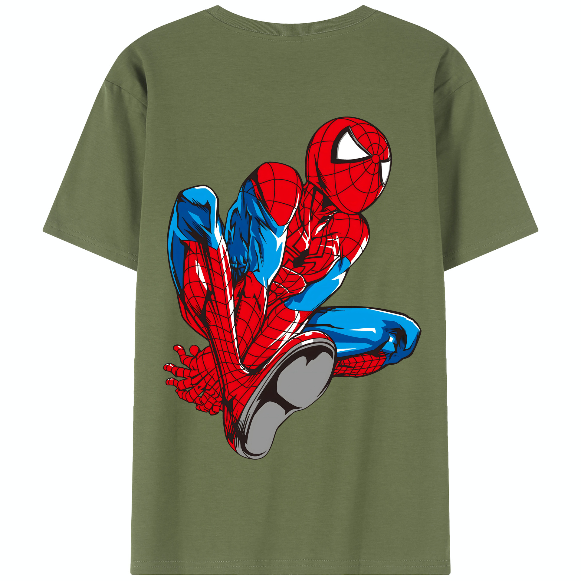 （画像用） アベンジャーズ The Avengers 綿100％半袖Tシャツ（背面プリント）
